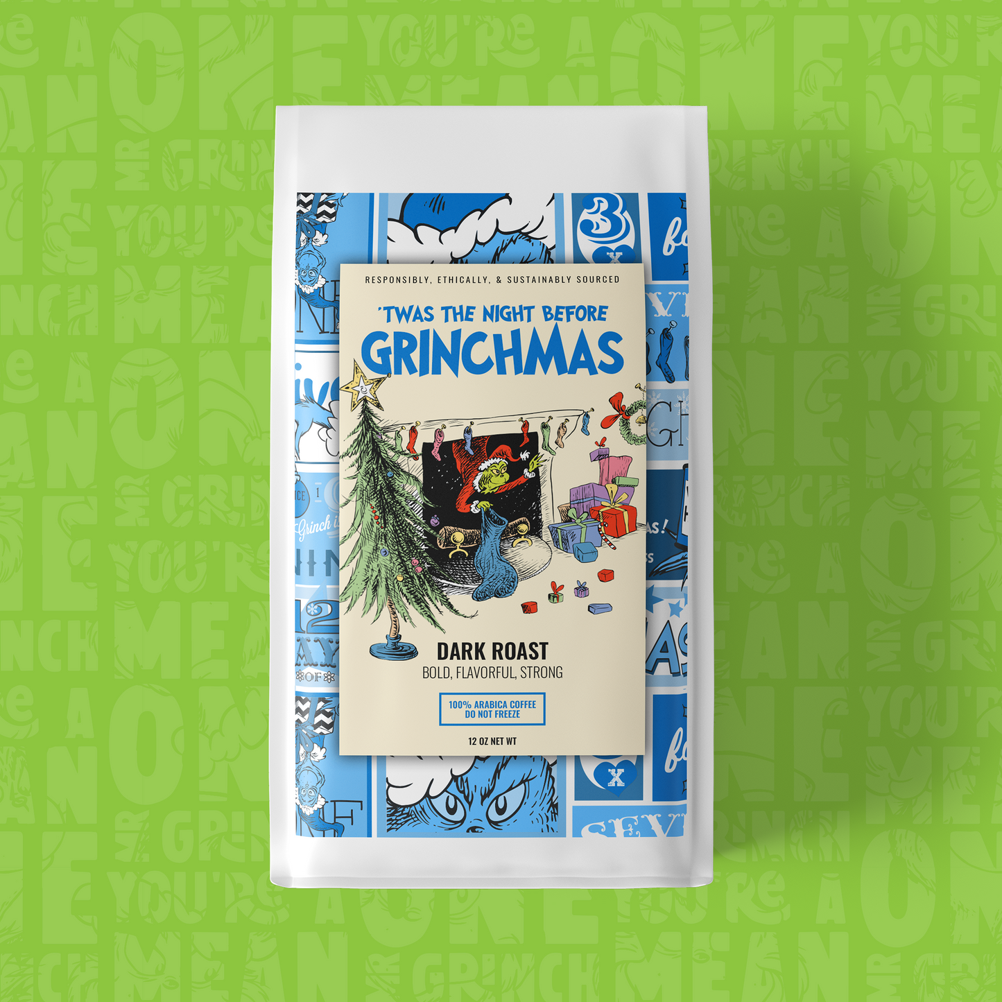 'Twas The Night Before Grinchmas : Dark Roast Coffee