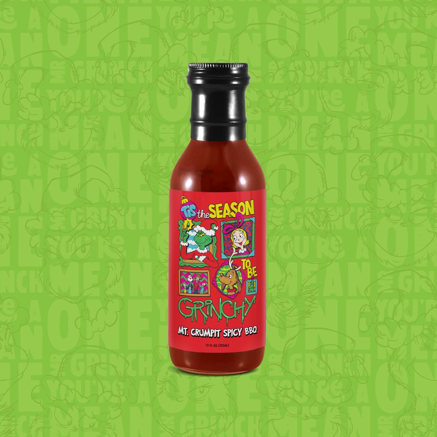 Grinch BBQ Sauce 3-Pack