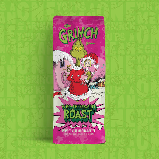 Who-Peppermint Roast : Peppermint Mocha Chip Coffee