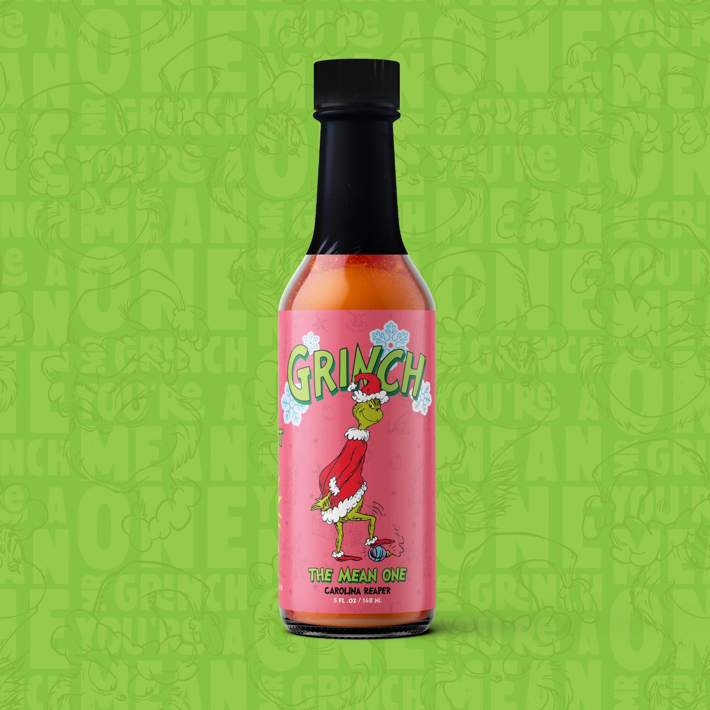 Grinch Hot Sauce 5-Pack : Series 1
