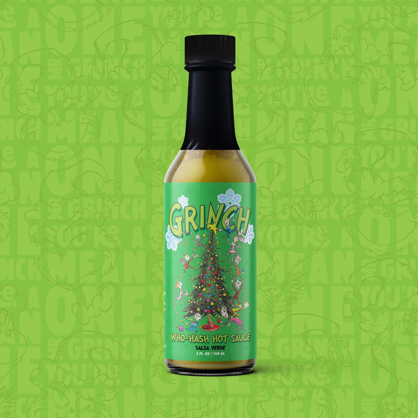 Grinch Hot Sauce 5-Pack : Series 1
