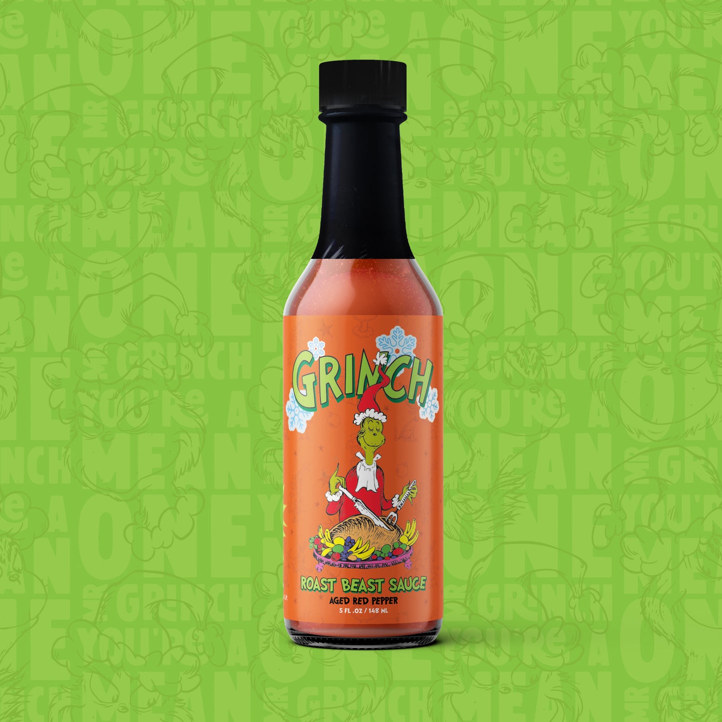 Grinch Hot Sauce 5-Pack : Series 1