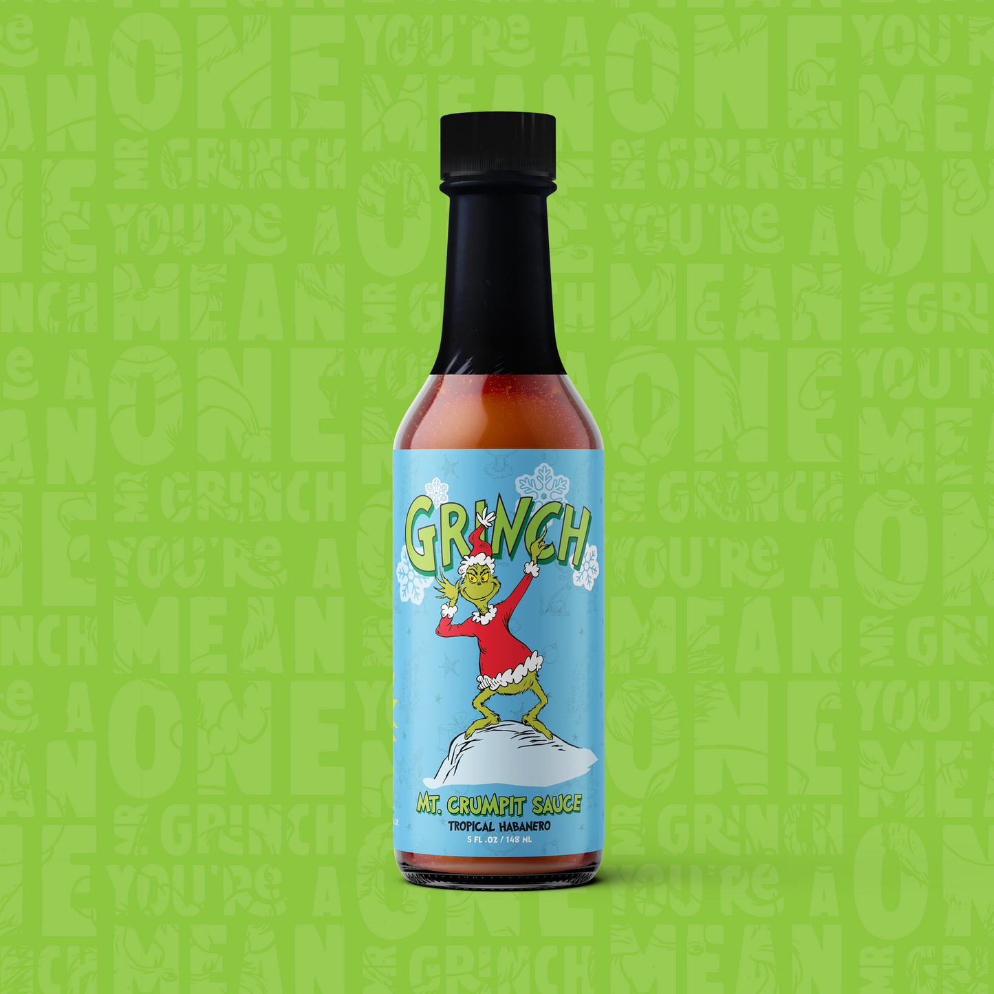 Grinch Hot Sauce 5-Pack