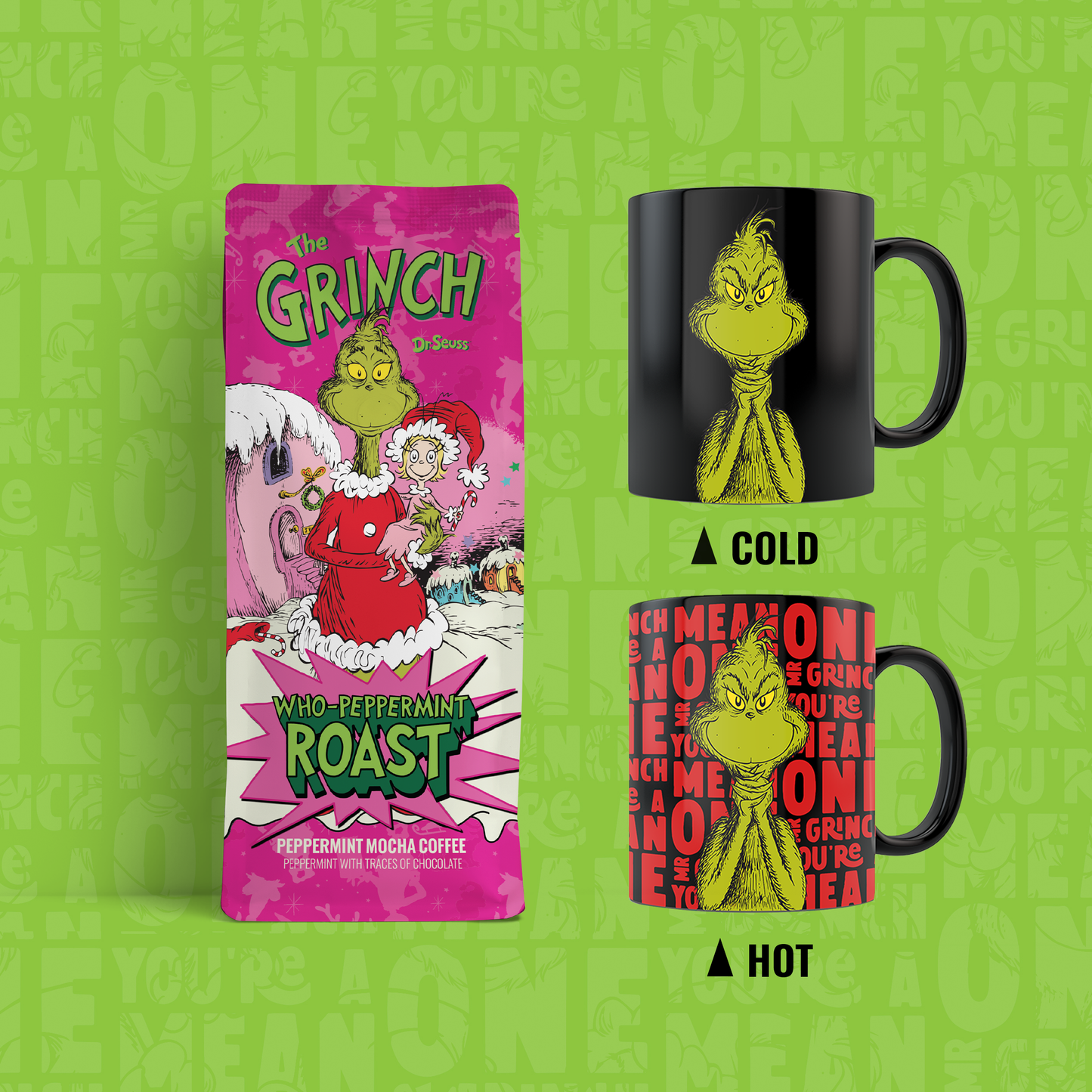 Grinch Coffee & Mug Combo