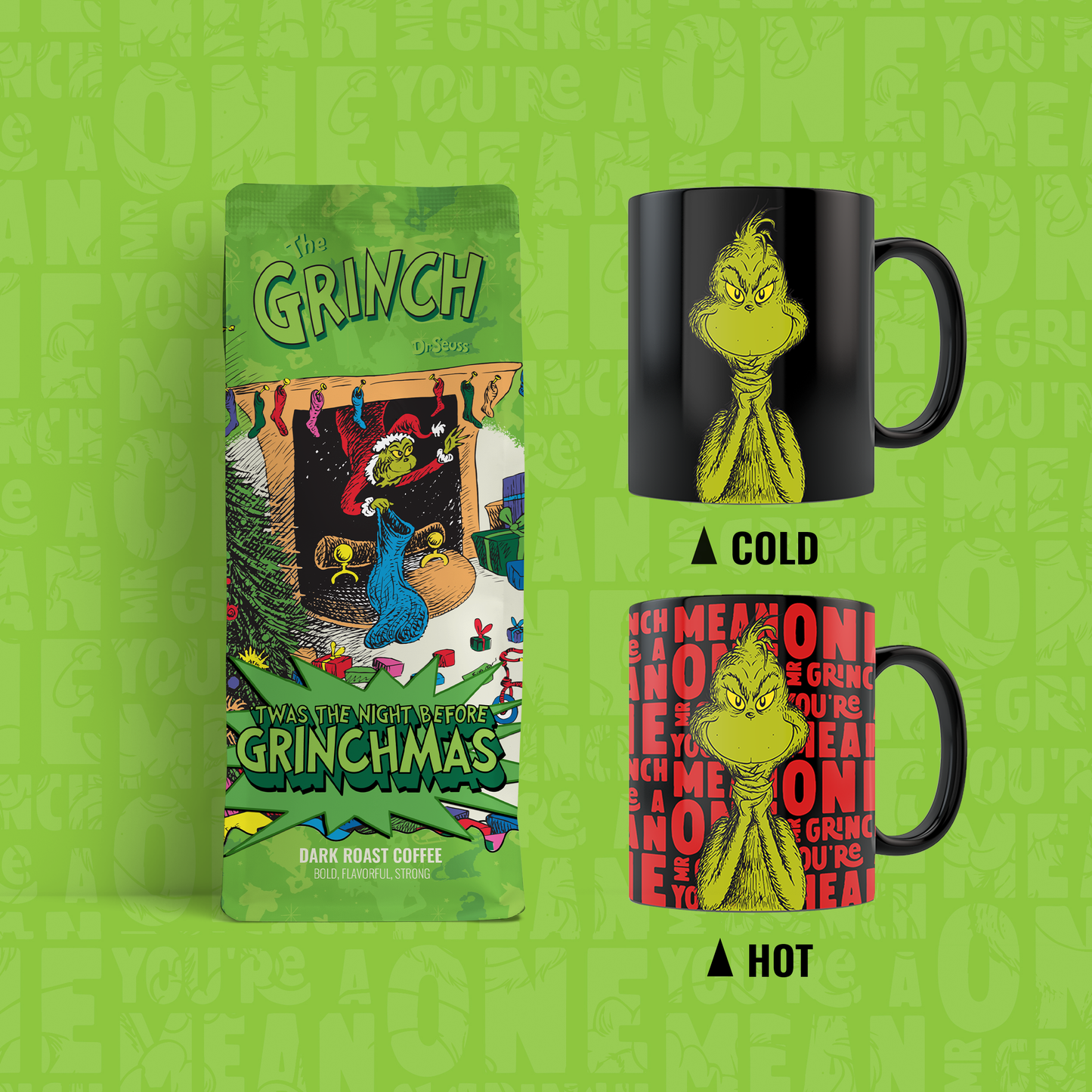 Grinch Coffee & Mug Combo