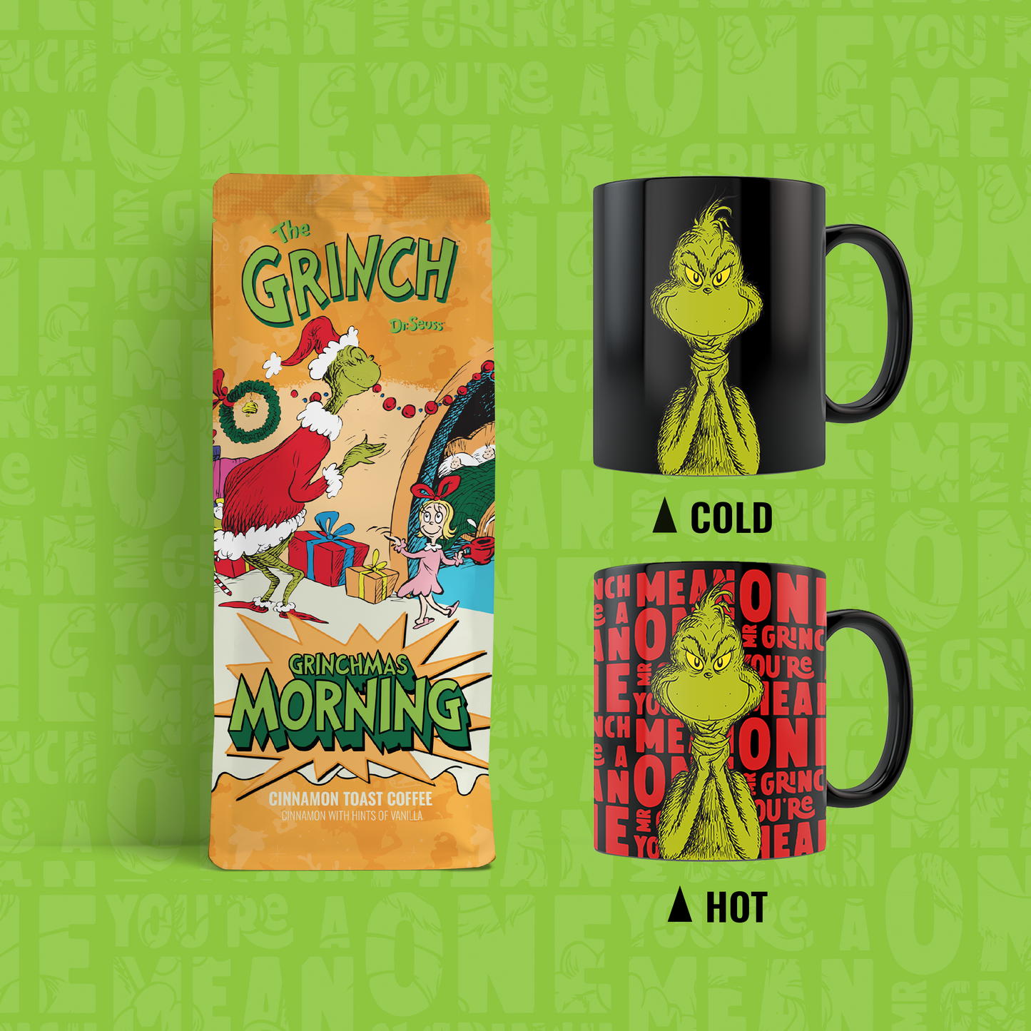 Grinch Coffee & Mug Combo