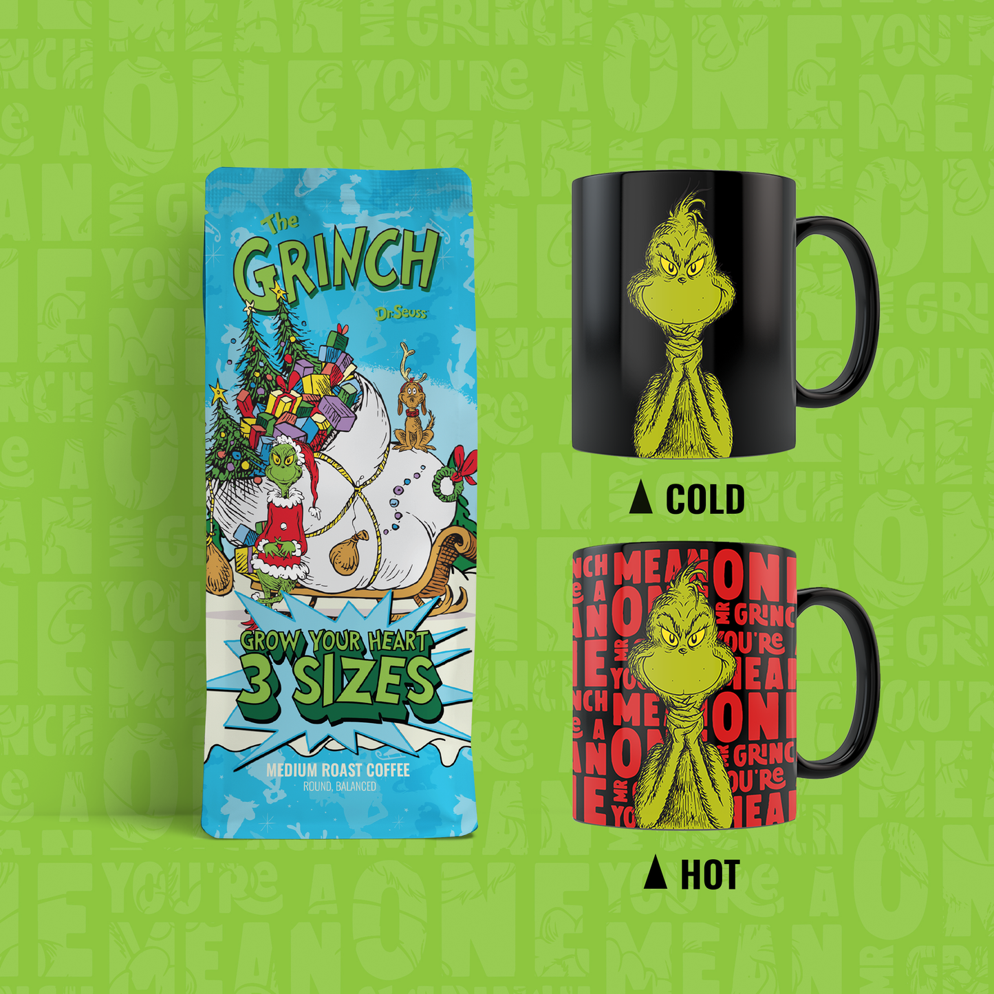 Grinch Coffee & Mug Combo