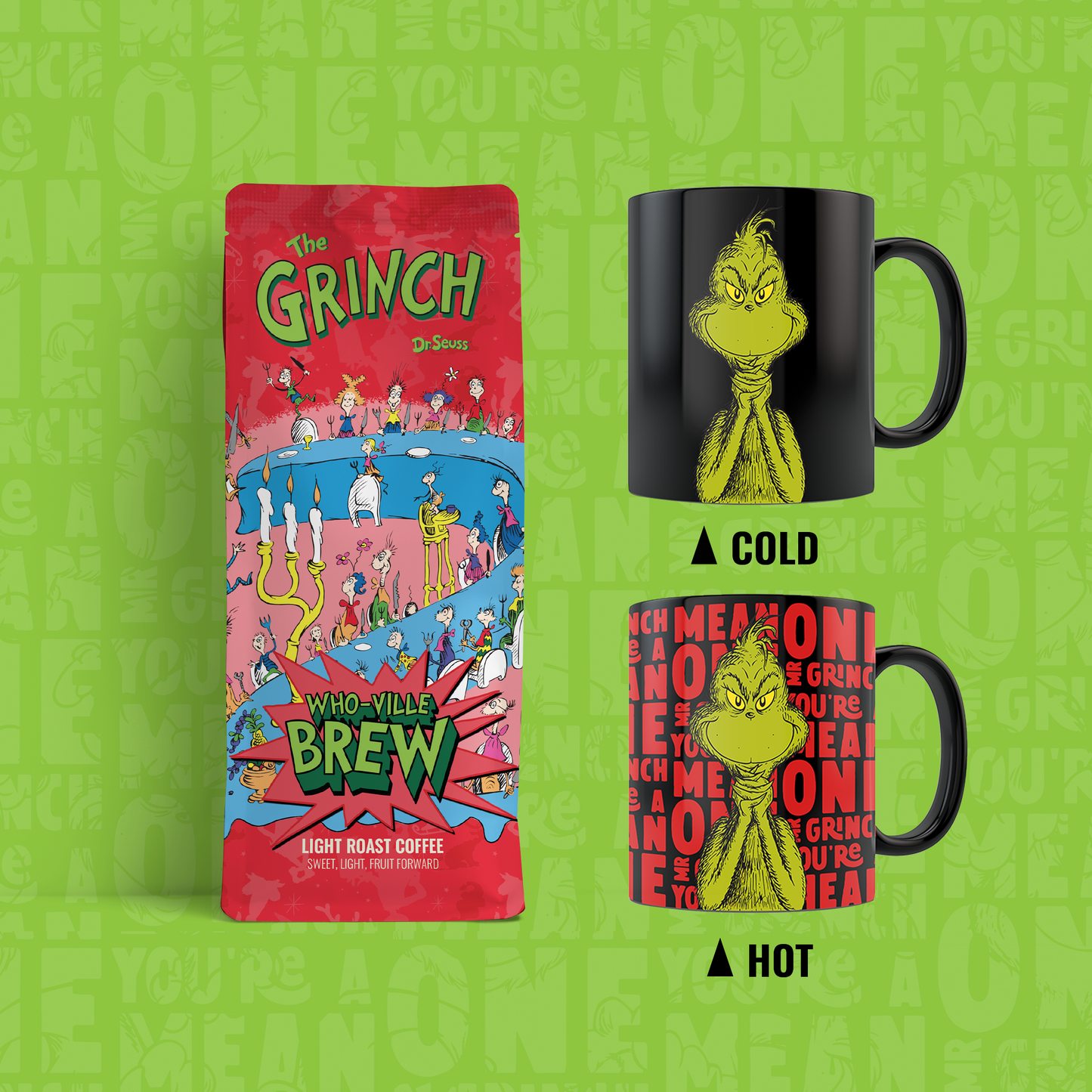 Grinch Coffee & Mug Combo