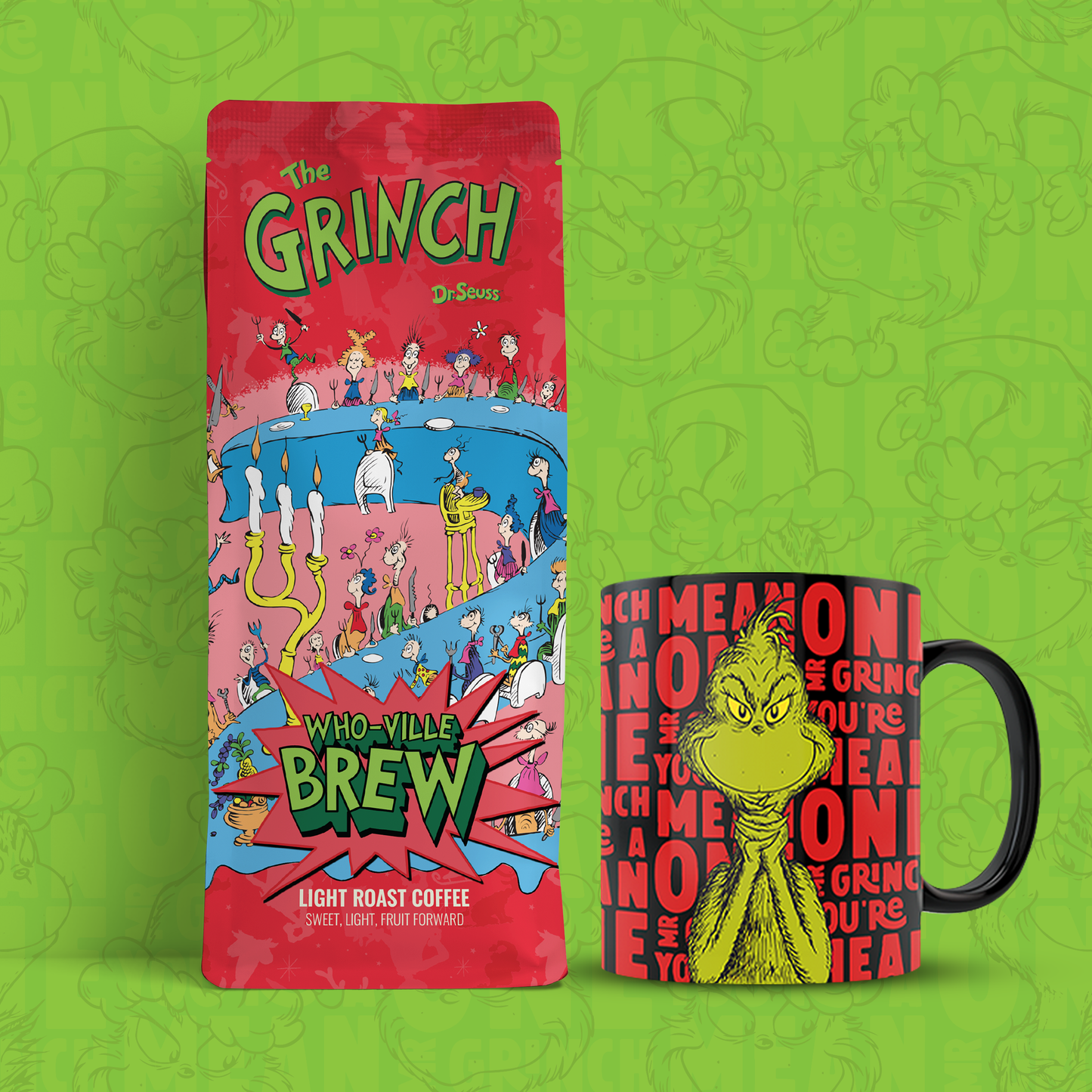 Grinch Coffee & Mug Combo