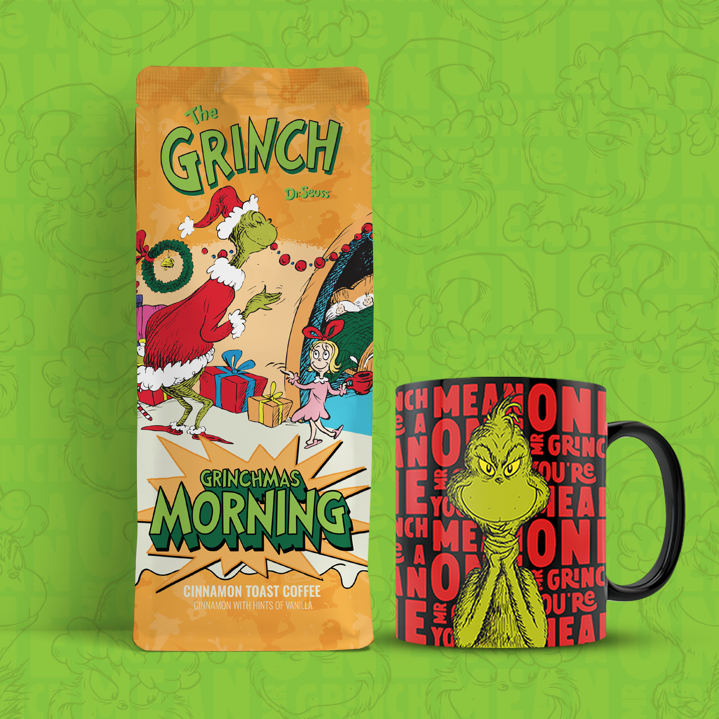 Grinch Coffee & Mug Combo