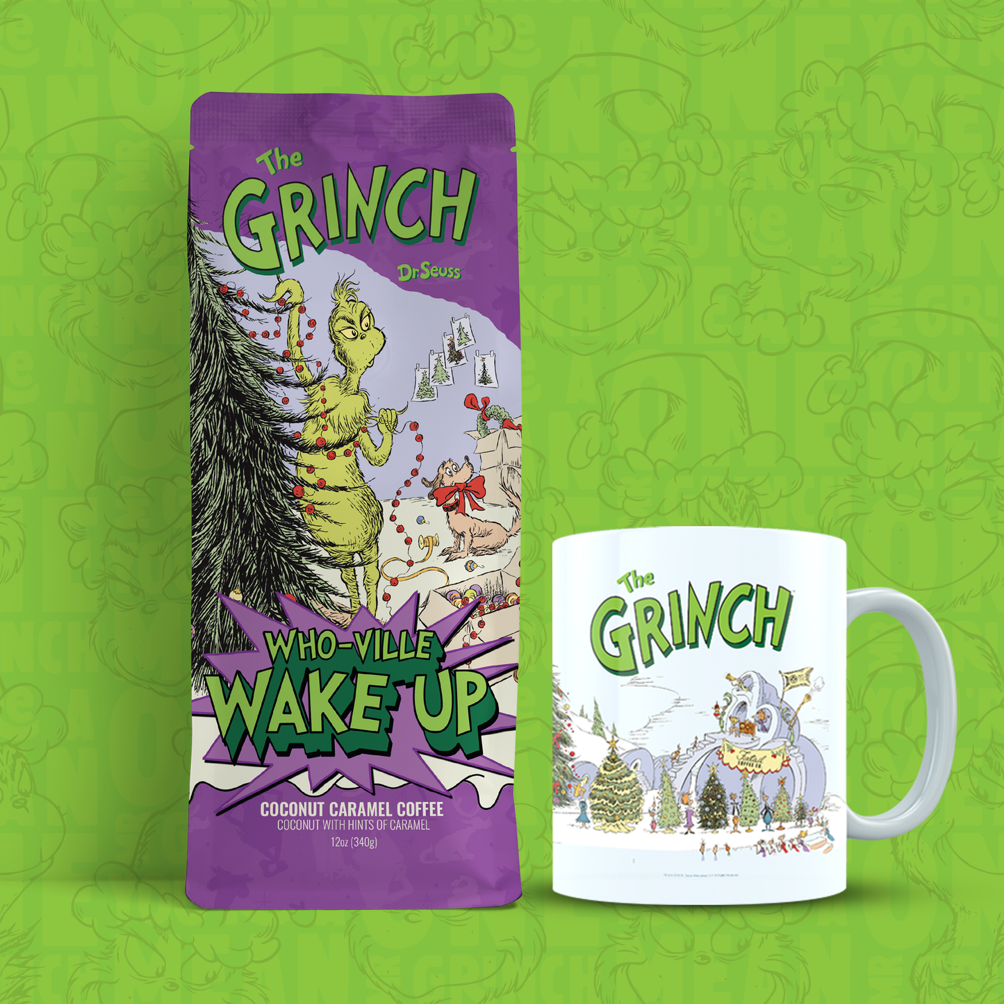 Grinch Coffee & Mug Combo