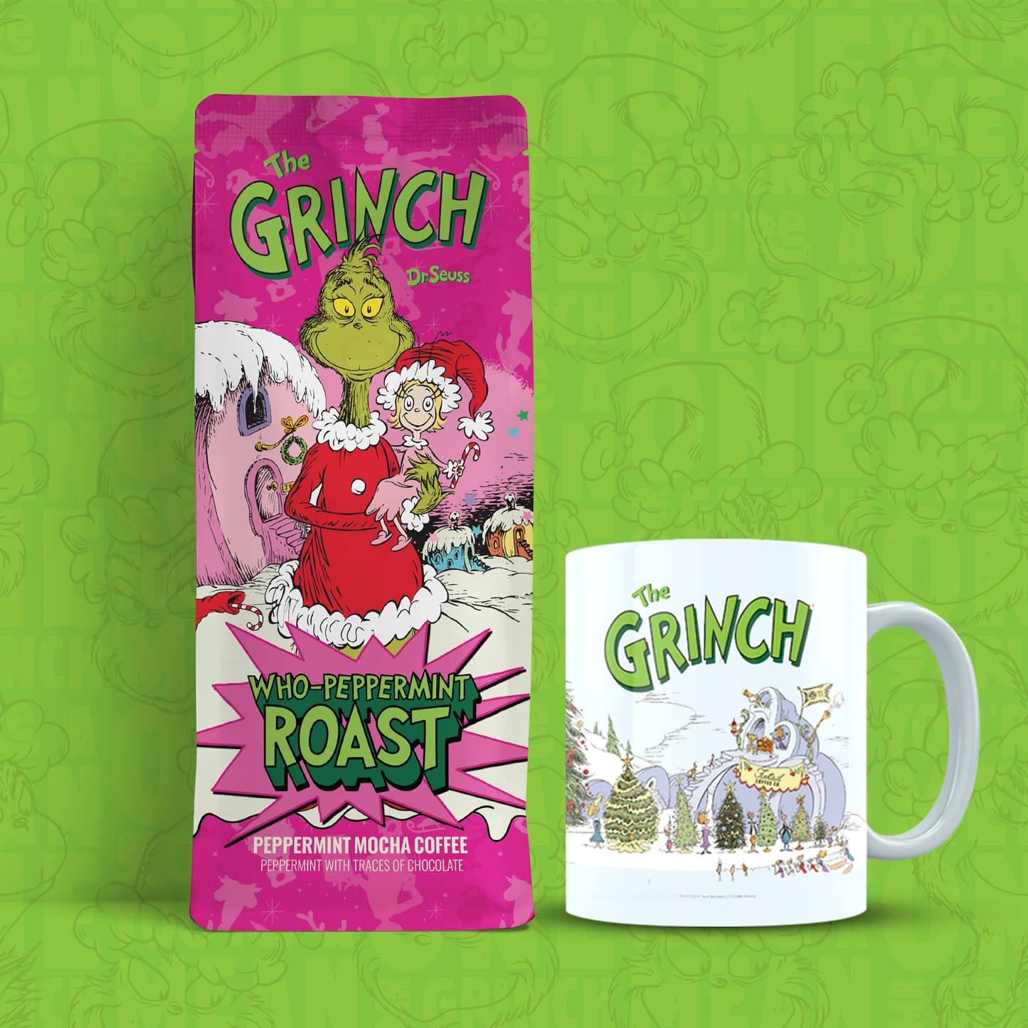 Grinch Coffee & Mug Combo