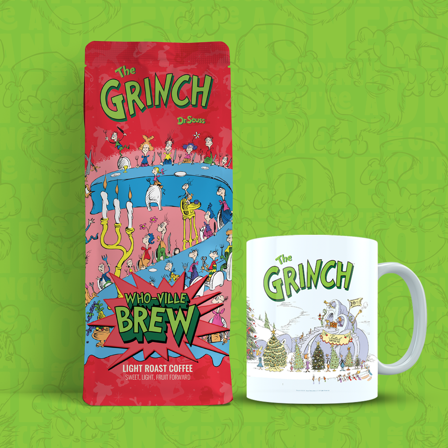 Grinch Coffee & Mug Combo