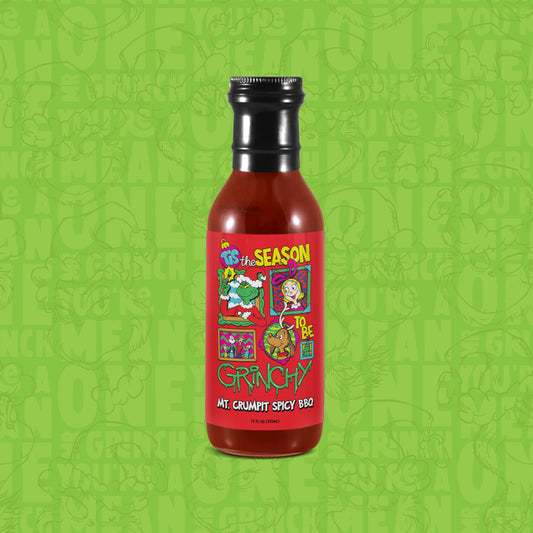 Tis the Season To Be Grinchy : Mt. Crumpit Spicy BBQ Sauce