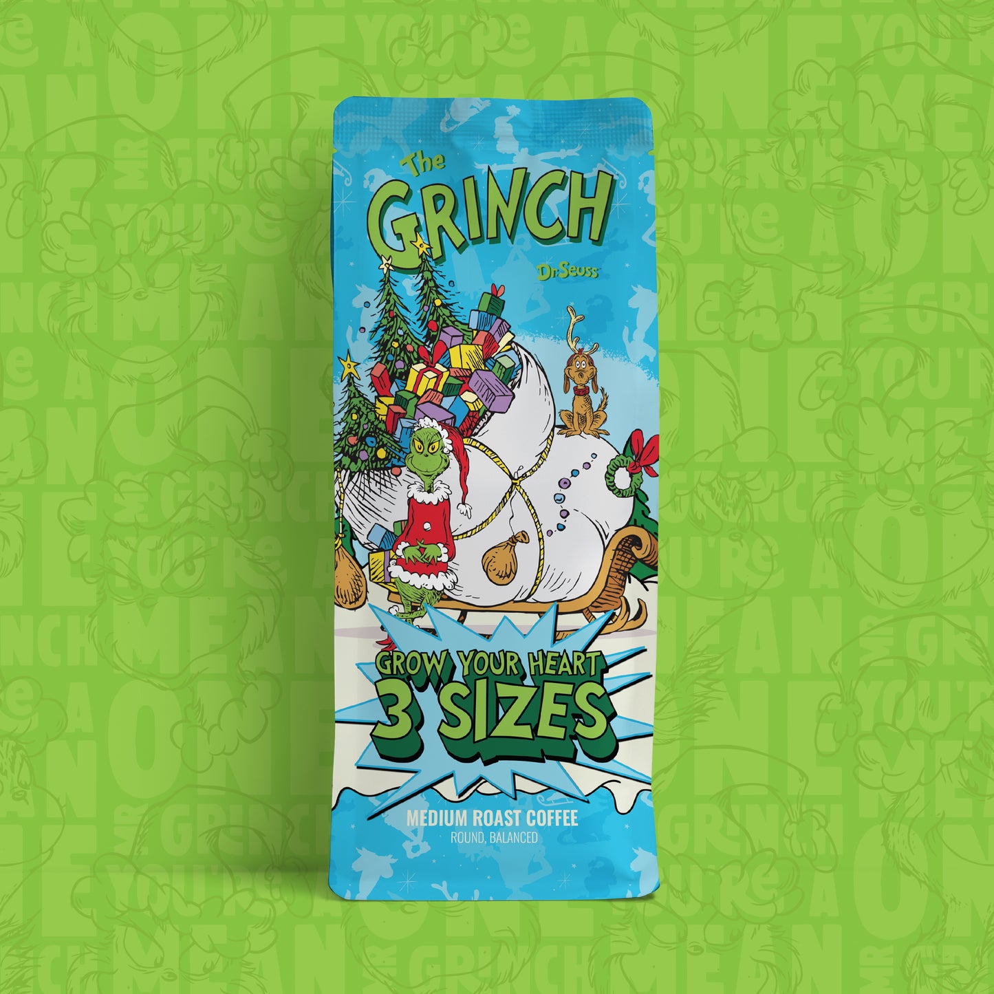 Grow Your Heart 3 Sizes : Medium Roast Coffee