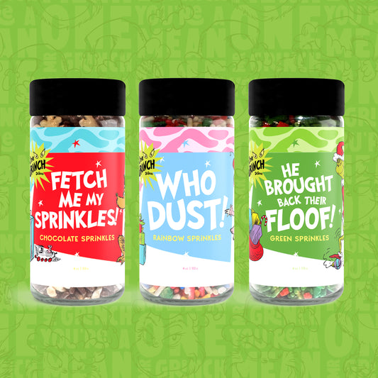 Grinch Sprinkles 3-Pack