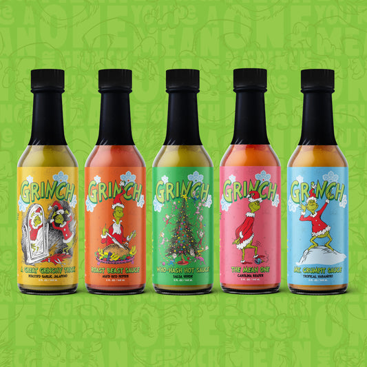 Grinch Hot Sauce 5-Pack : Series 1