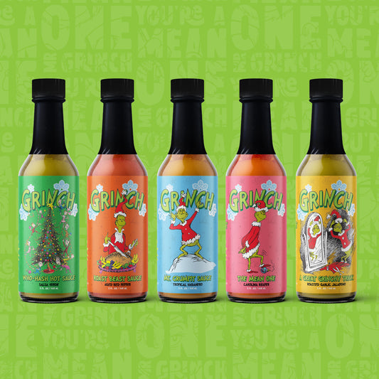 Grinch Hot Sauce 5-Pack