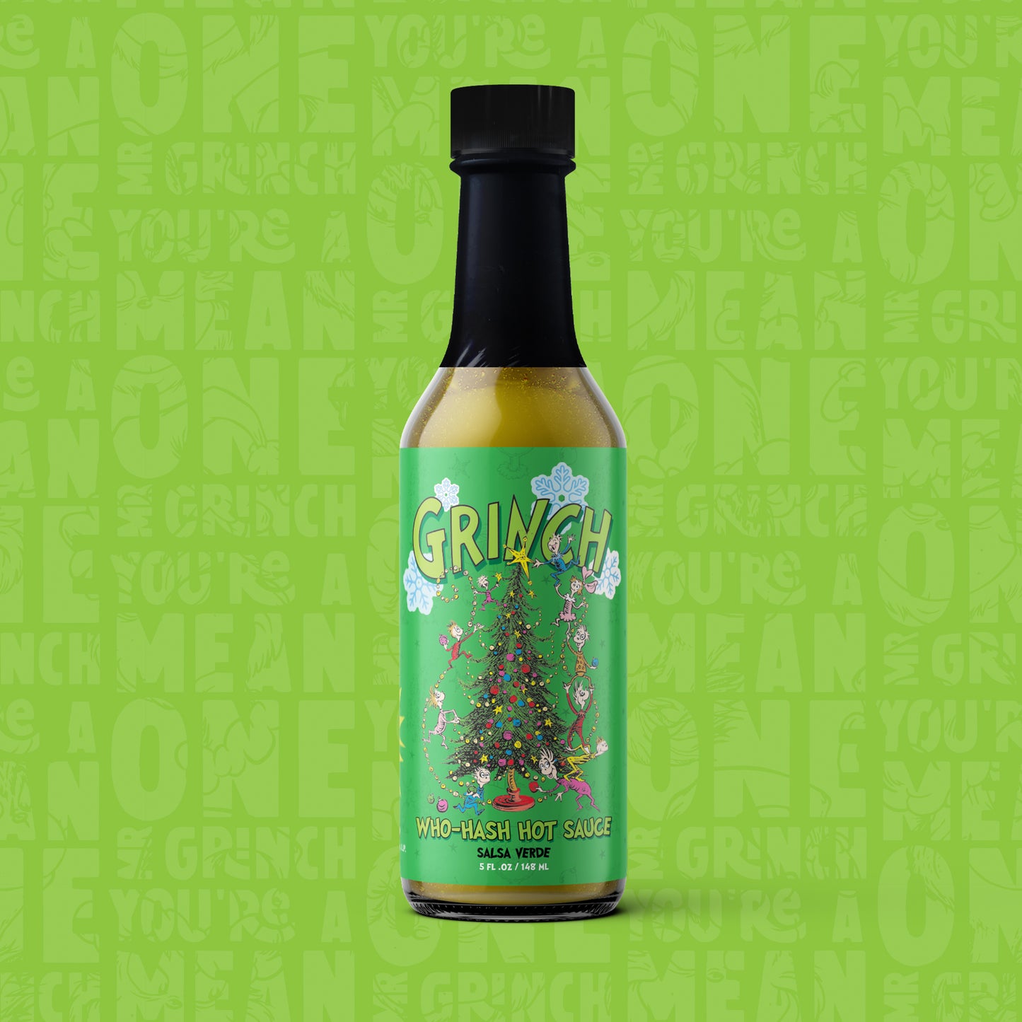 Grinch Hot Sauce 5-Pack