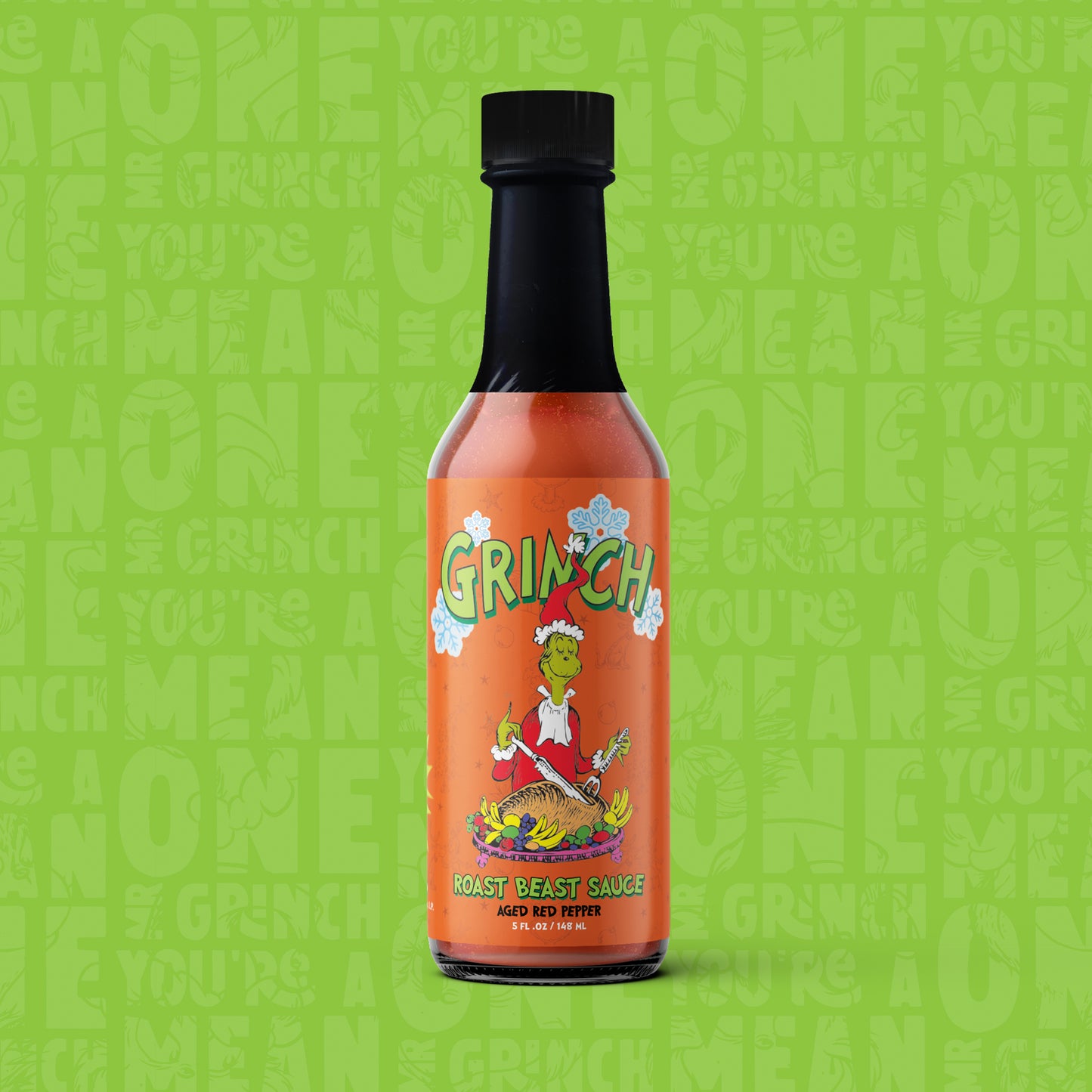 Grinch Hot Sauce 5-Pack