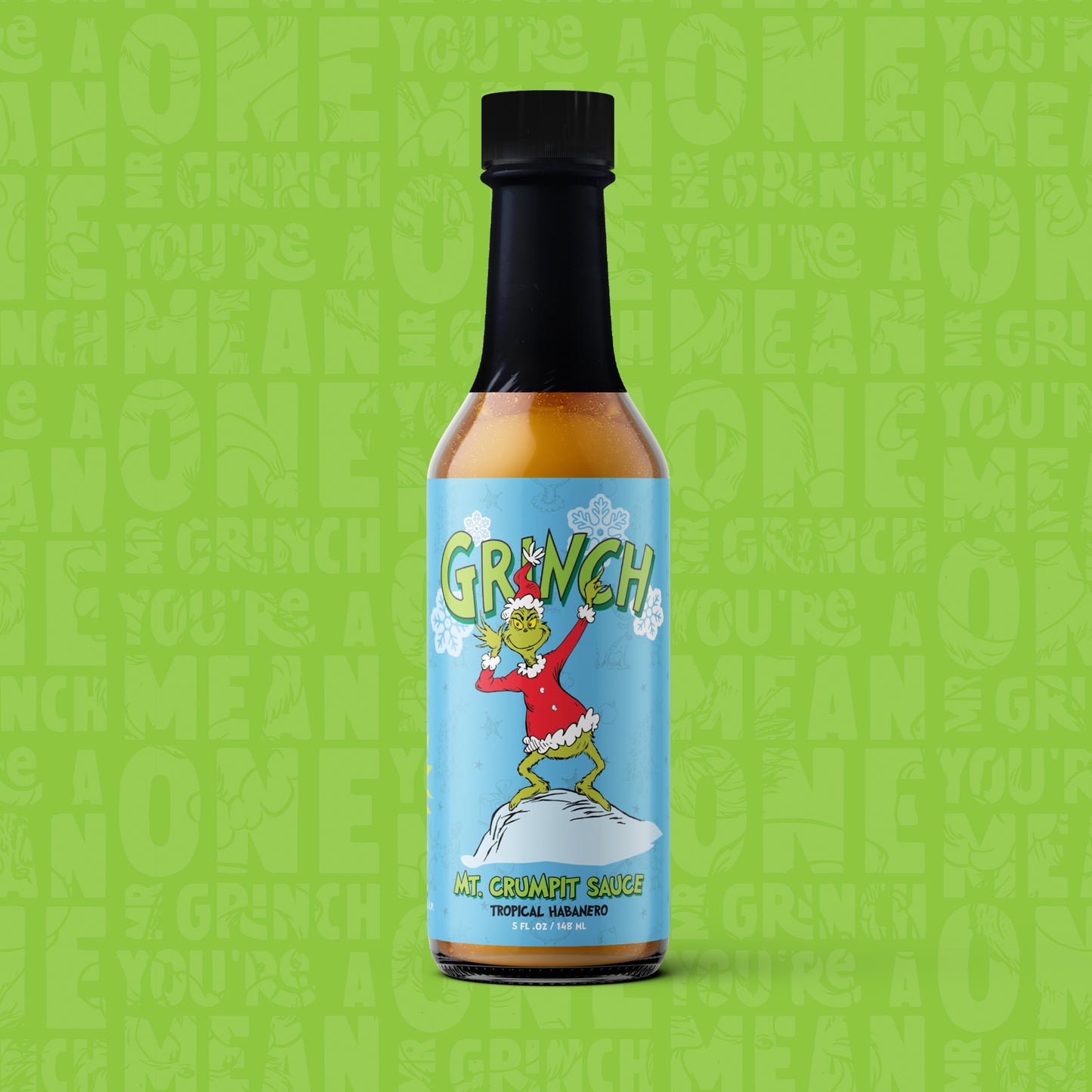 Grinch Hot Sauce 5-Pack