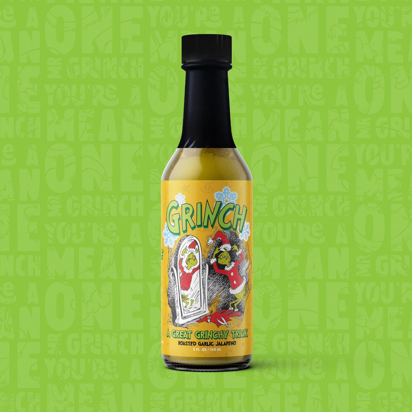 Grinch Hot Sauce 5-Pack