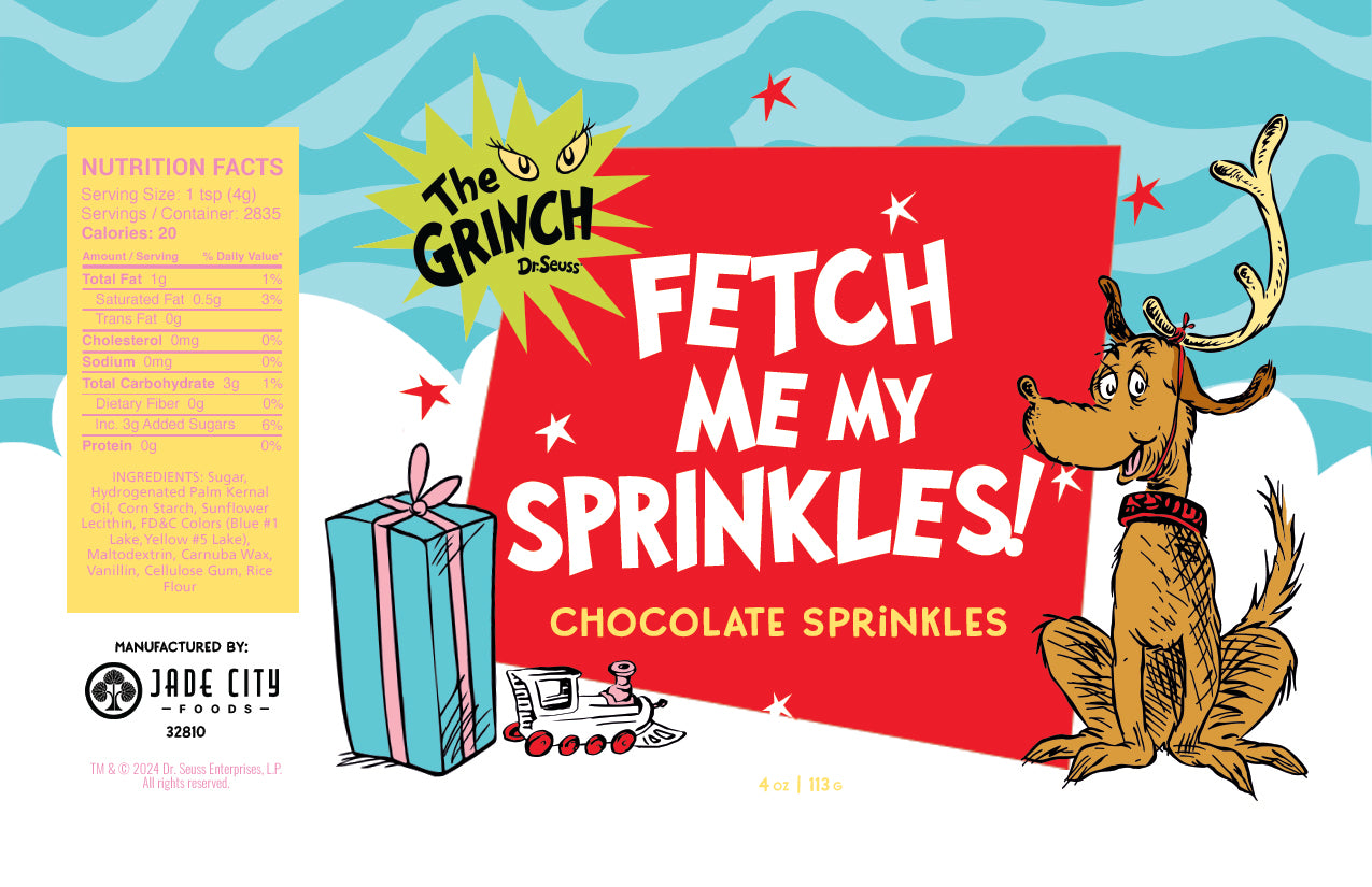 Grinch Sprinkles 3-Pack